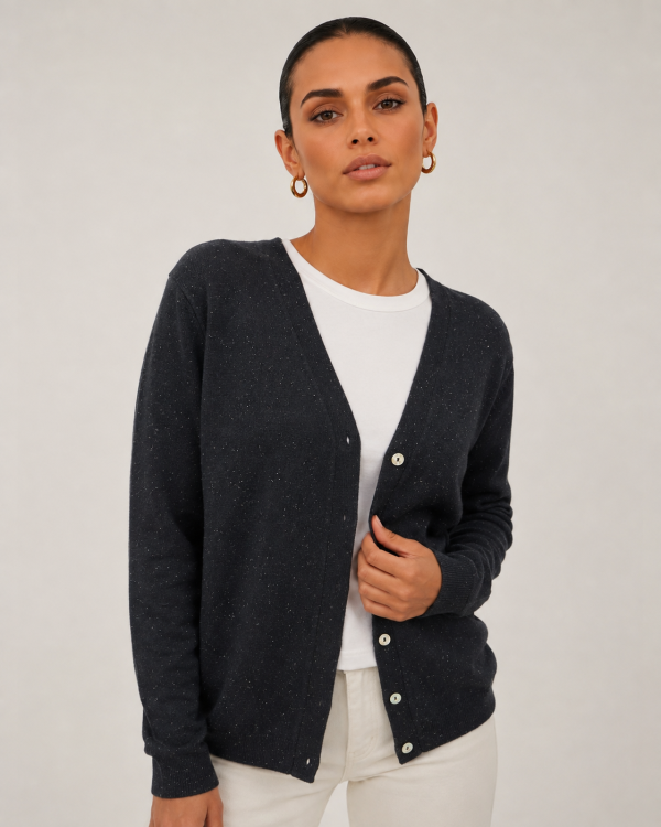 Kadın Düğmeli Triko Hırka 27K12322-99