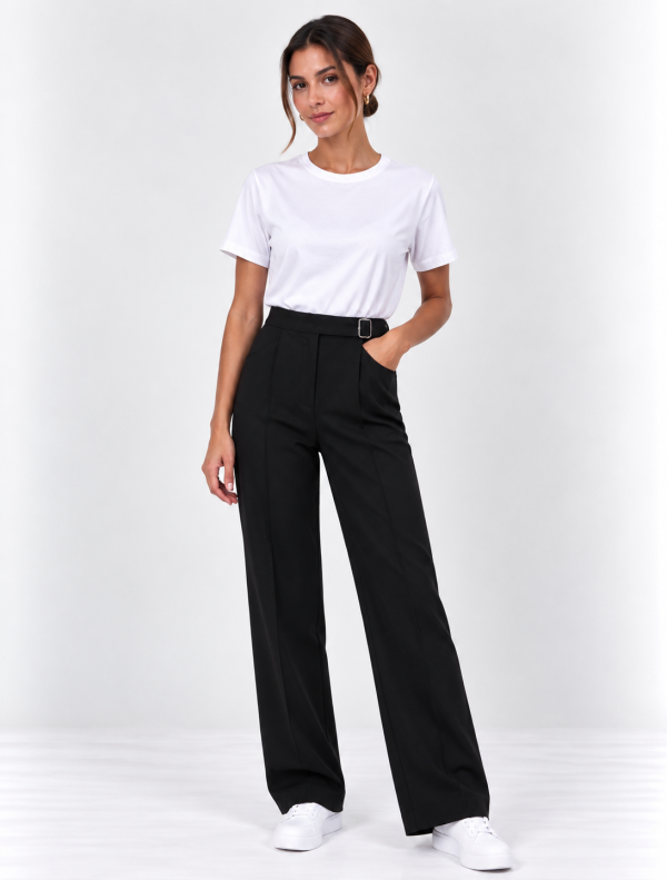 Kadın Bol Paça Pantolon 27K12346-99