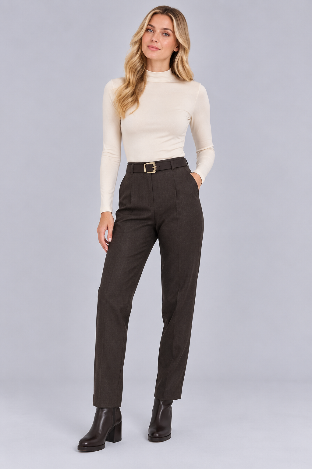 Kadın Dar Paça Pantolon 27K12370-12