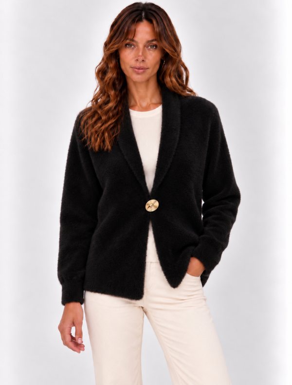 Kadın Tek Düğmeli Blazer Ceket 27K12372-99